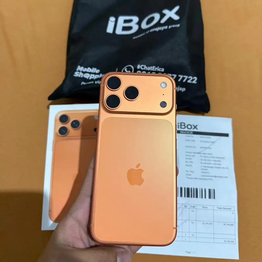 IPHONE 17 PROMAX IBOX 256GB PRO MAX 256 GB COSMIC ORANGE PM IP 16 15
