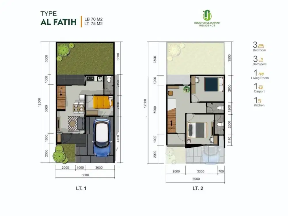 Hunian Islami dengan Fasilitas Sunah terlengkap di area Bekasi