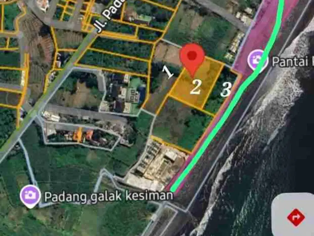 tanah kontrak termurah di pantai sanur Bali