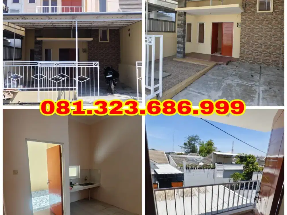 Green Village Sidoarjo SUDAH Renov dkt Gajahmada Jati Sepande Taman Pinang Pondok Mutiara Tol