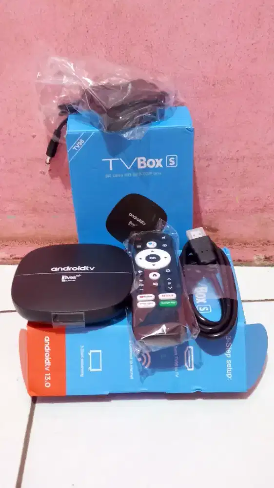 ANDROID BOX TV98 ORIGINAL VOICE CONTROL RAM 16/256 GB