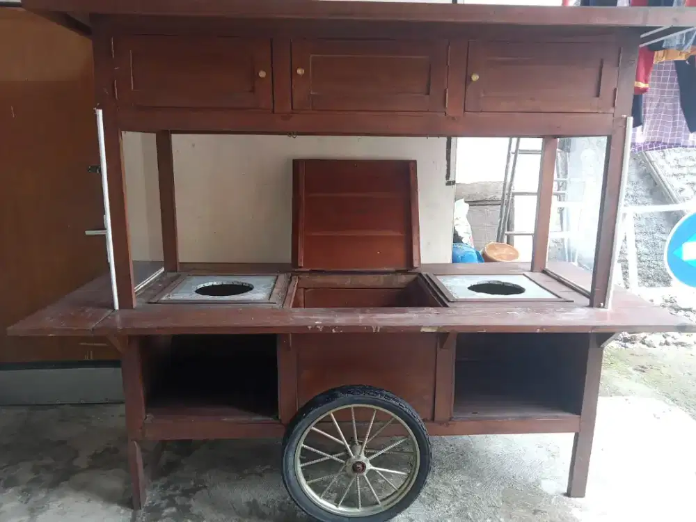 Grobak jualan angkringan