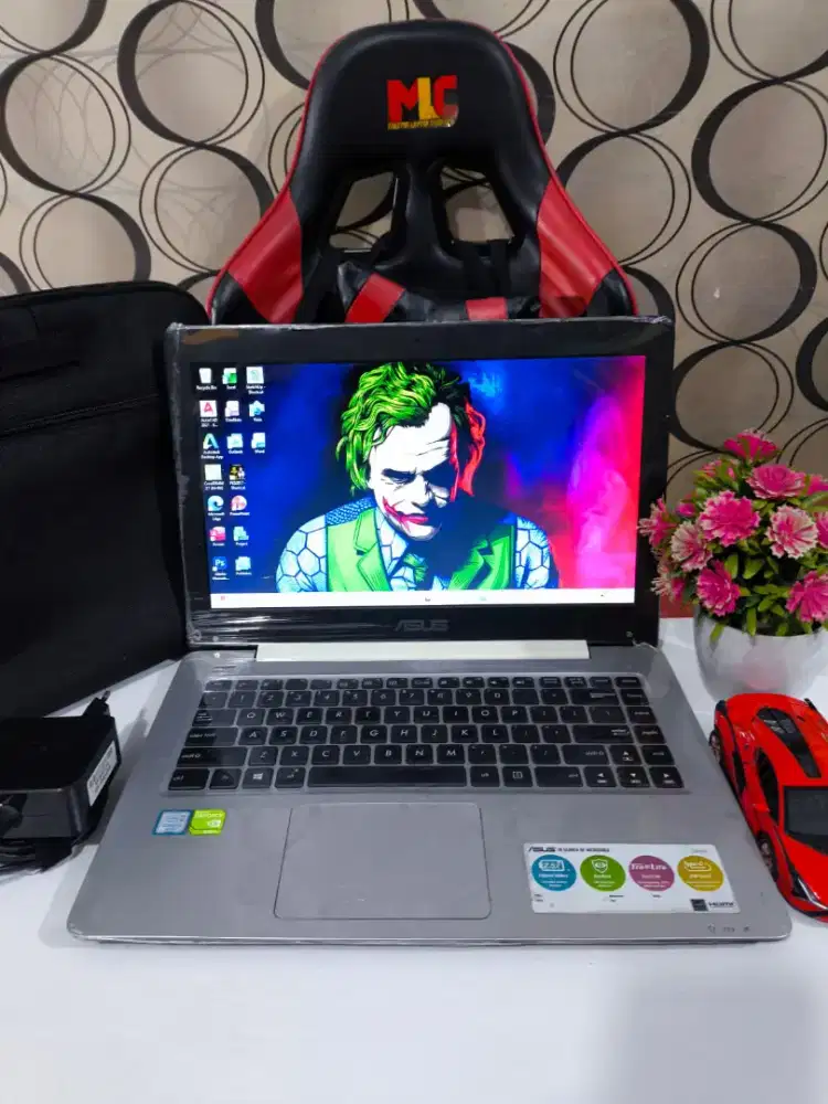 [Ram 12Gb] Laptop Gaming Desain Slim Asus Vivobook Ram12Gb/Ssd 256Gb