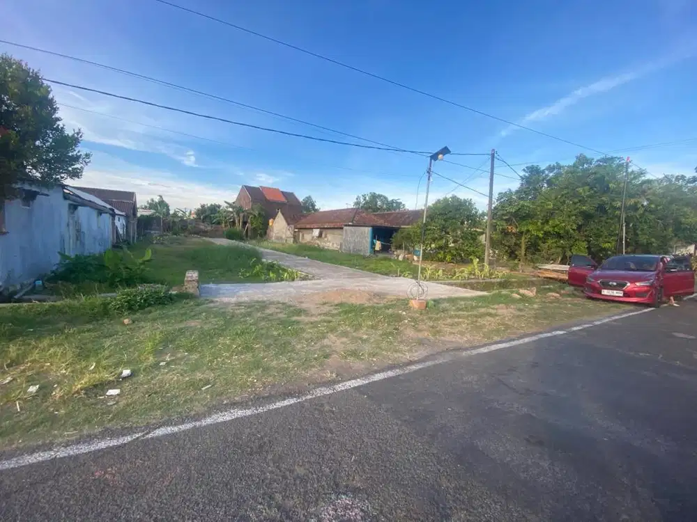 Tanah murah nol aspal prambon sidoarjo