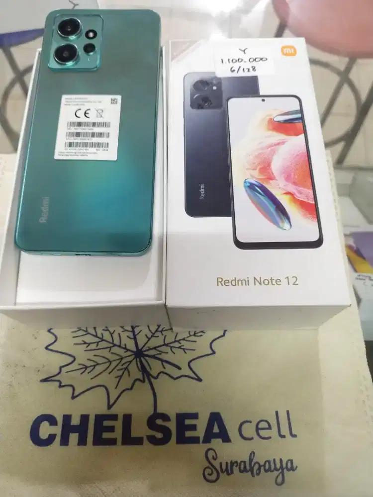 Murah hp Xiaomi Redmi Note 12 6/128 LKP bs TT