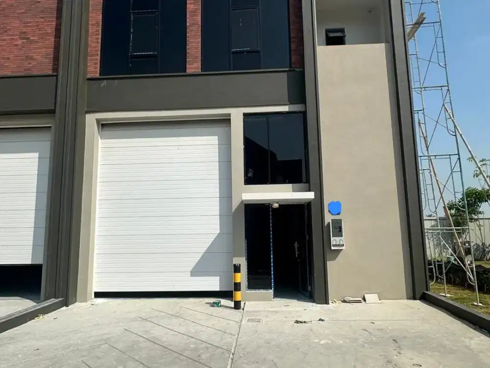 sewa gudang bizpark 9x30 multiguna pik2 ada kantor siap live dan cuan