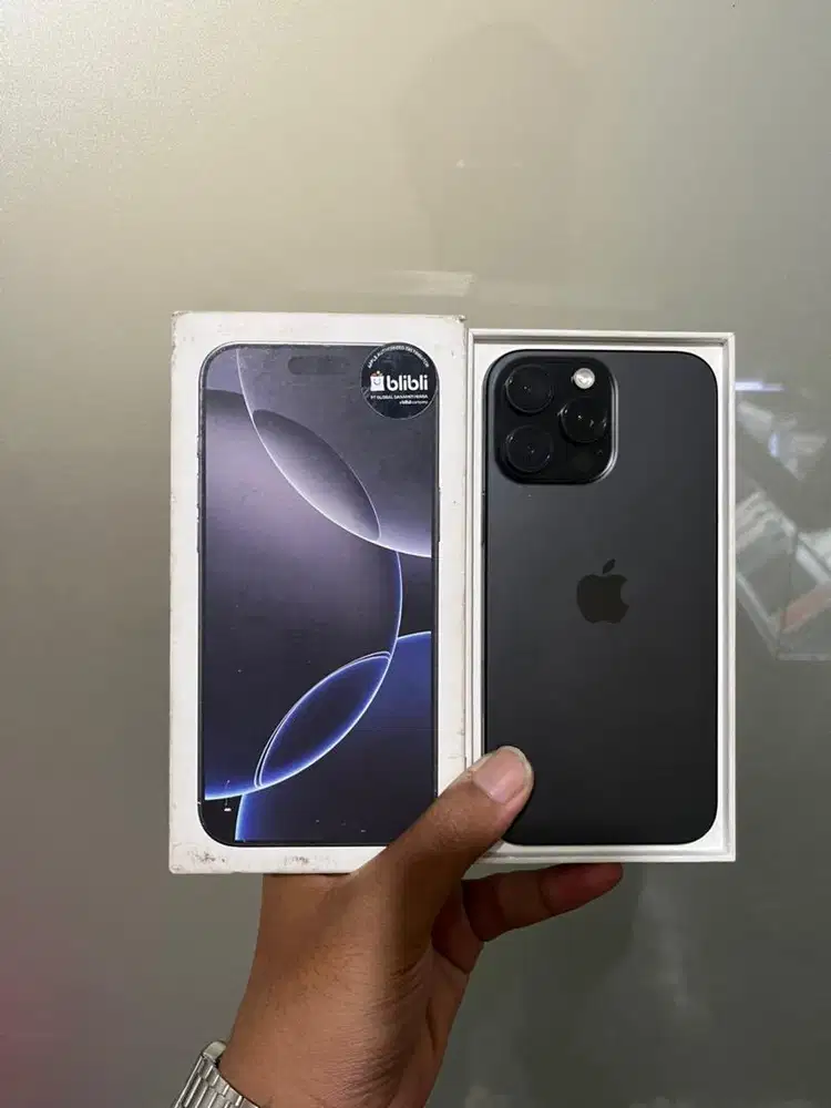 iphone 16 promax 256Gb iBox garansi on