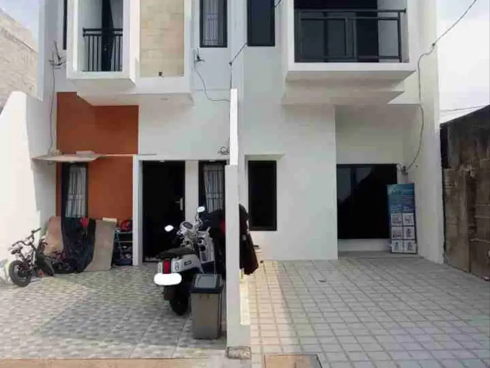 Rumah Baru Ready Di Cilangkap Cipayung, Jakarta Timur,Pinggir Jalan Raya Bisa KPR