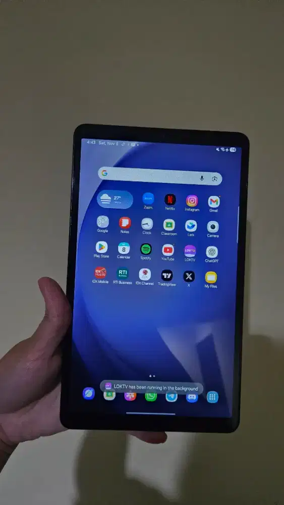 LIKE NEW! Samsung Galaxy Tab A9 (8.7”) Mulus & Normal 100% Kayak Baru