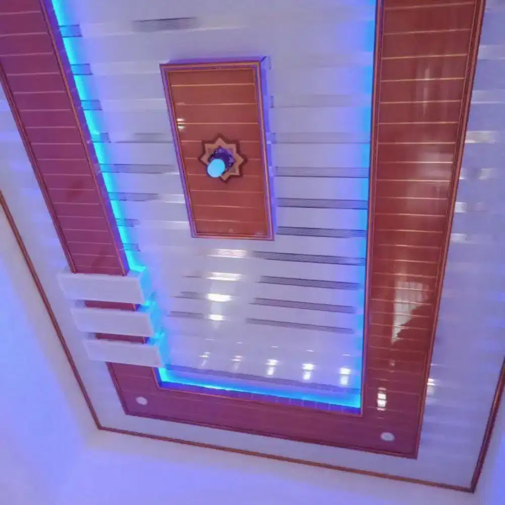 Pemasangan plafon pvc