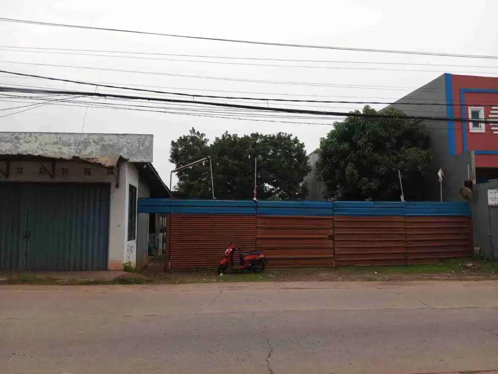 dijual tanah di jalan utama MT haryono Setu Bekasi kabupaten