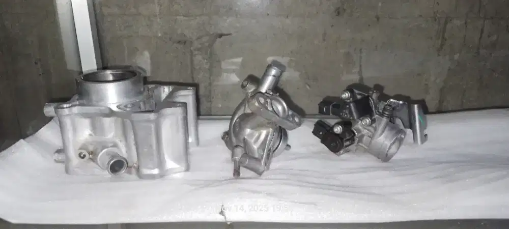 Cylinder, waterpump, dan throttle body Vario 125