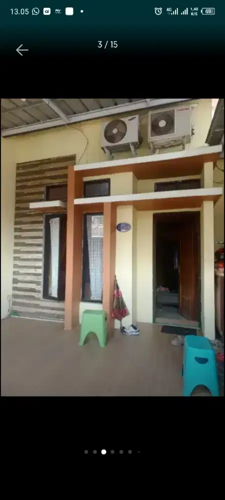 Dijual Bu 760juta net 2lt SHM IMB perum Trans Cyber kalimulya depok