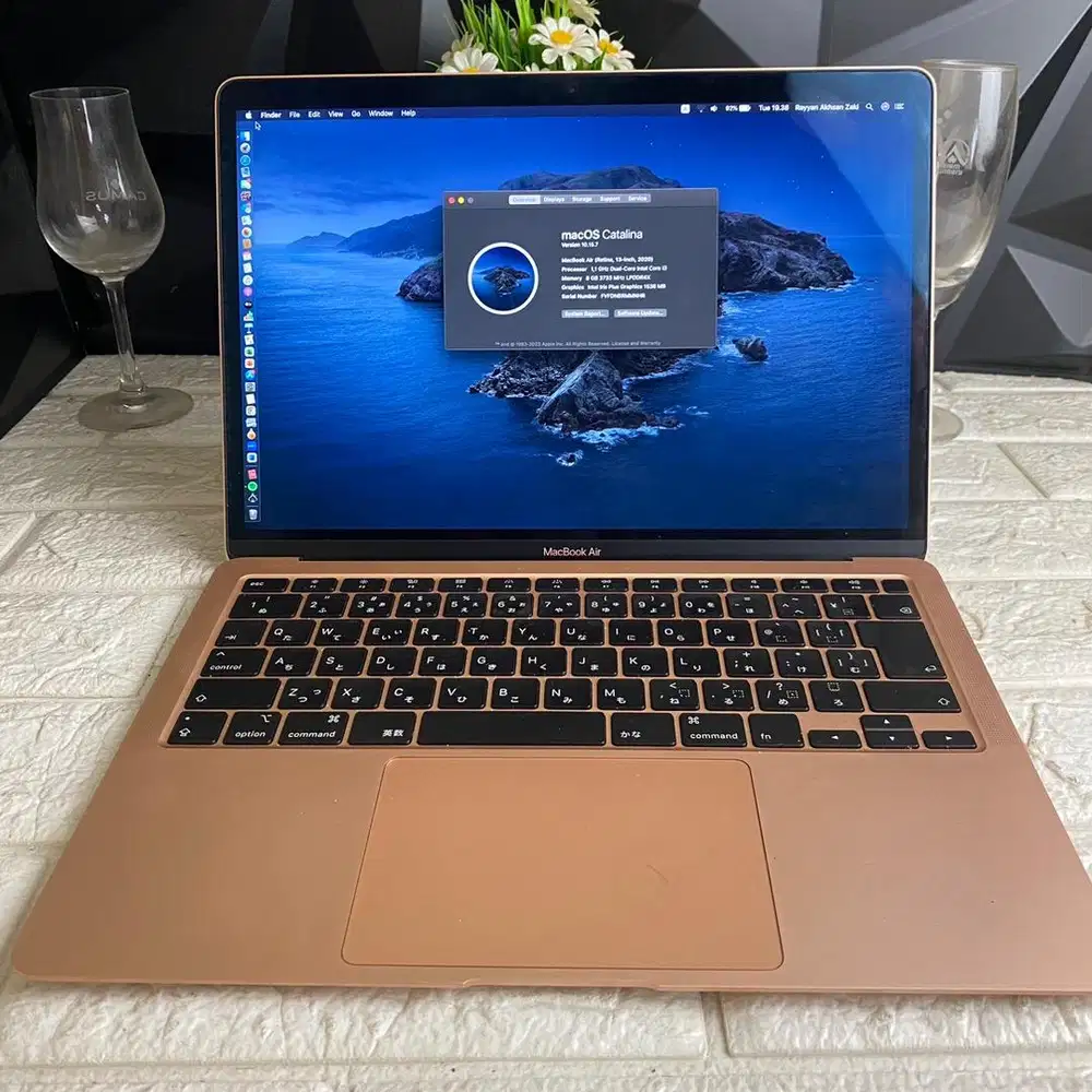 Macbook air Retina 2020 Mulus Murah Bisa COD dan TT