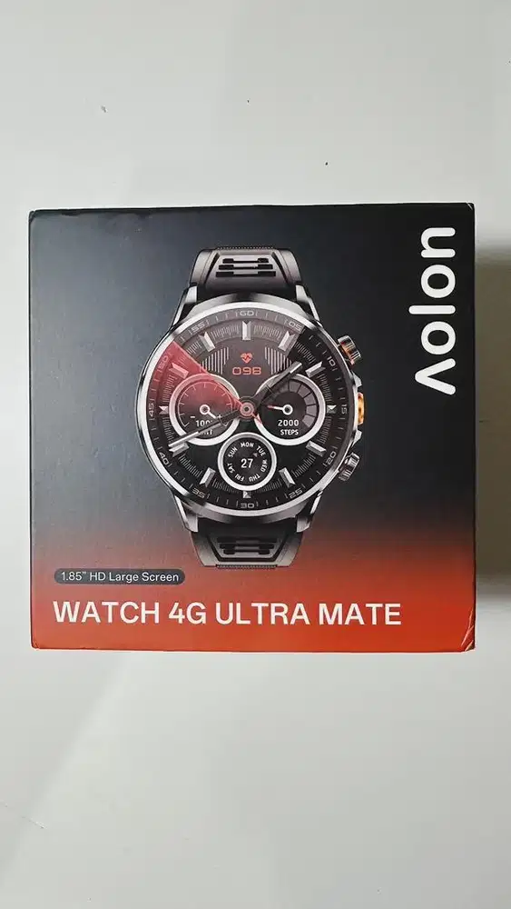 Aolon 4G Ultra Mate Smartwatch 52mm Sim Card Wifi GPS