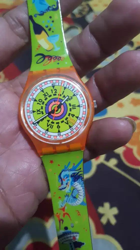 Swatch sea traffic kondisi mati