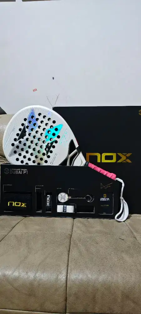 Raket Padel NOX LTD Dubai P1 Premier Padel Agustin Tapia Signature