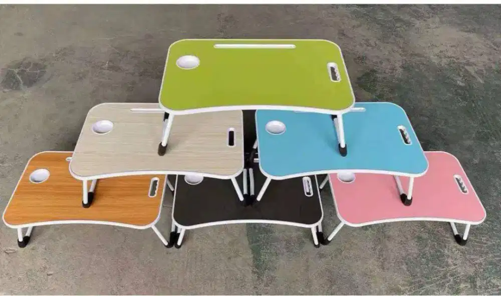 Meja belajar lipat impor murah