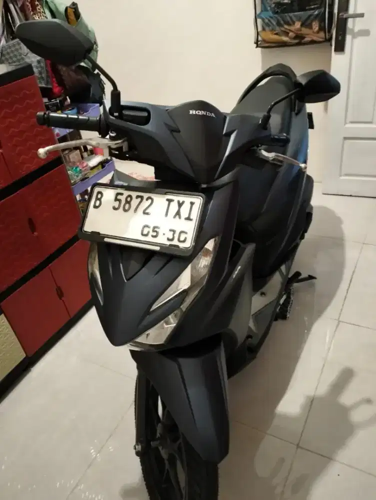 HONDA BEAT KEYLES DELUX ISS TH 2025 PAJAK HIDUP