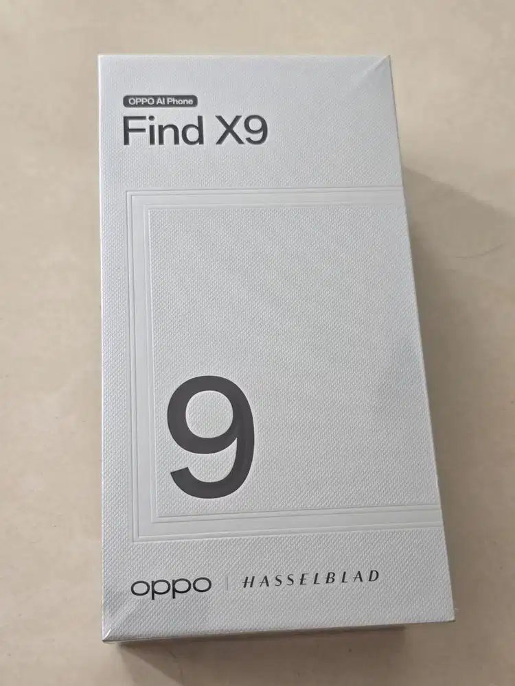 Oppo Find X9 5G 16/512Gb Titanium gress resmi Indo 15 16 s25 x200 x300