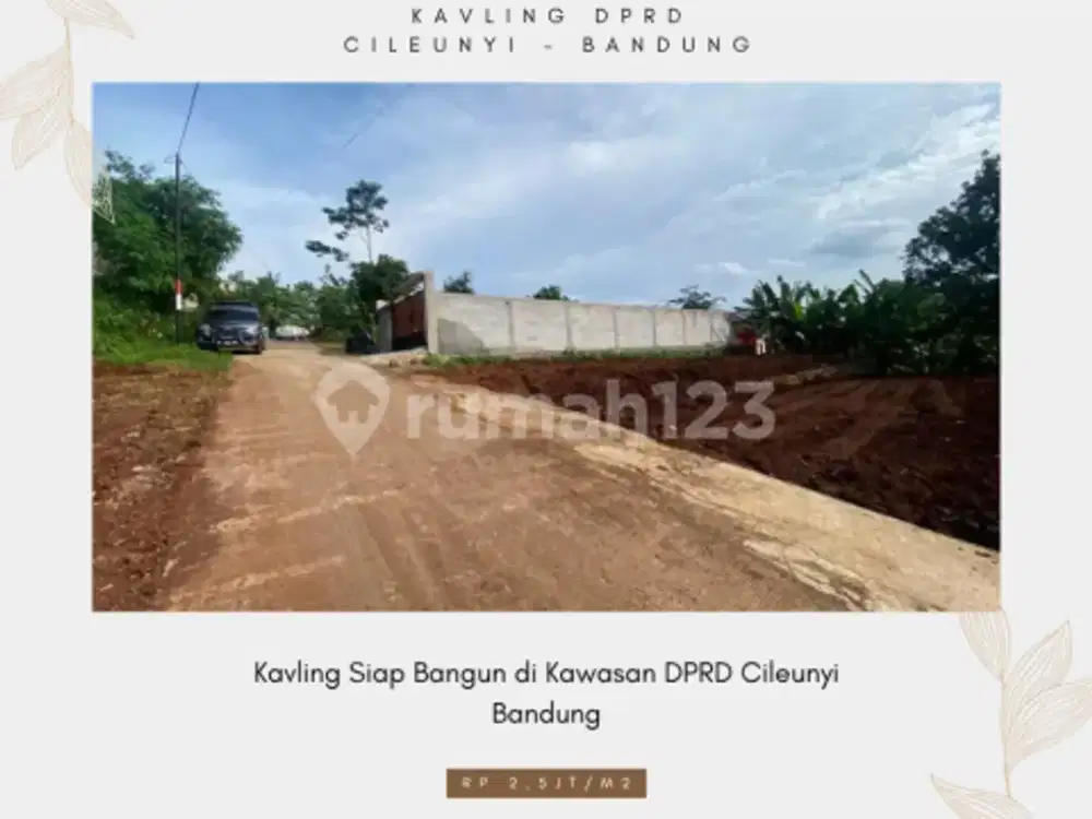 INVESTASI PALING YAKIN! Kavling 156m² A2, Unit Terakhir, Untung Paling Besar!