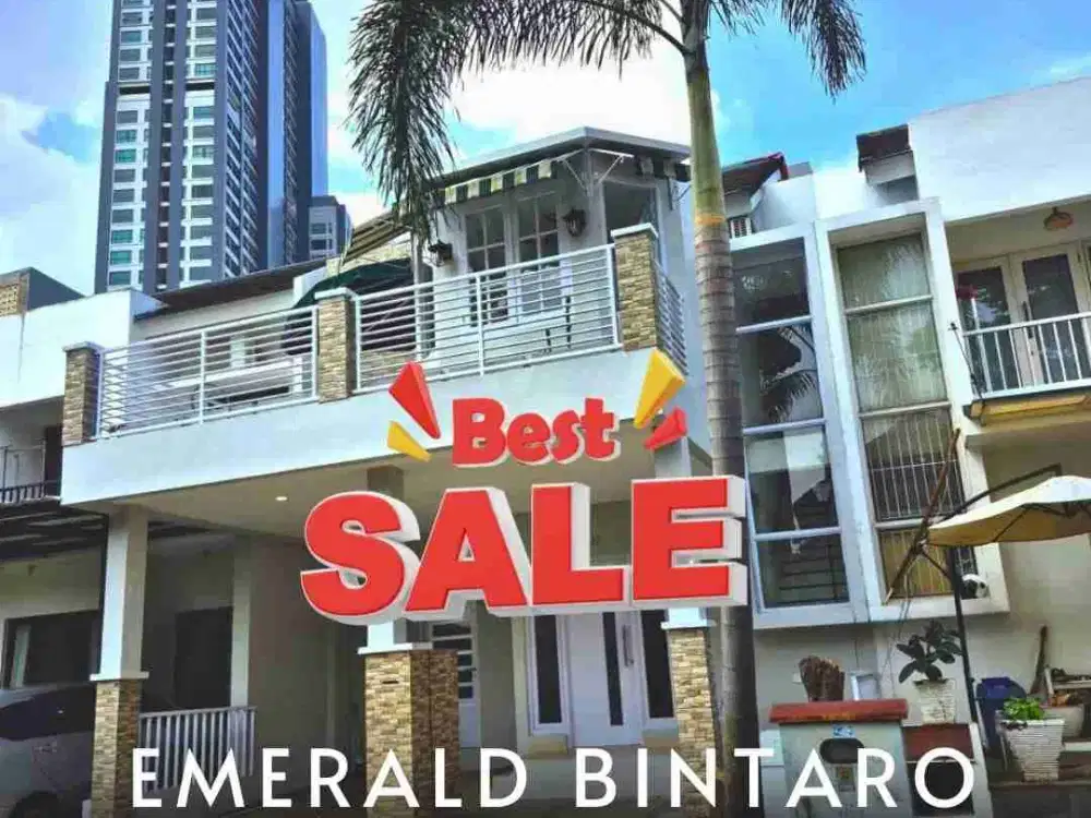 Rumah Sudah Renovasi Siap Huni Paling Murah Di Emerald Bintaro Jaya Sektor 9 Tangsel