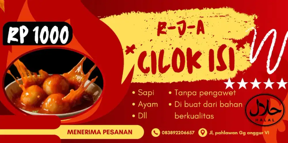 Lowker Pedagang cilok keliling