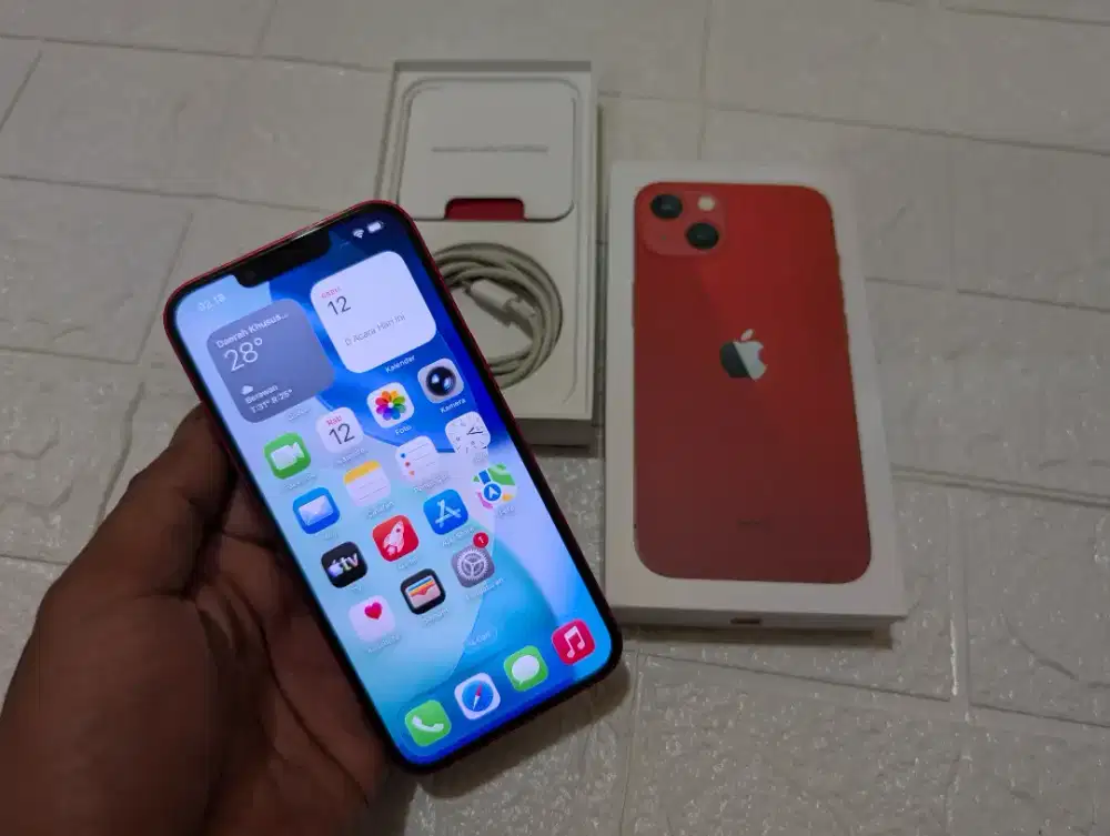 Iphone 13 128Gb iBox Mulus Pemakaian Fullset Ori