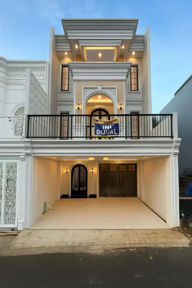 Dijual Rumah Ada Kolam Renang Dekat Tol Andara Jagakarsa Jakarta