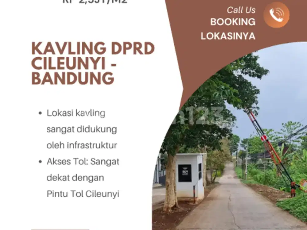 AKSES EKSKLUSIF & 156m² Lahan Lapang! Unit A2 Terakhir Cileunyi untuk Hidup Tenang