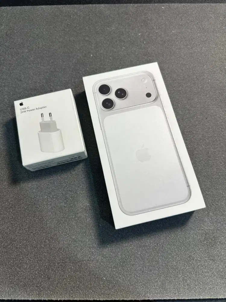 Iphone 17 promax 512 gb ibox brand new segel silver