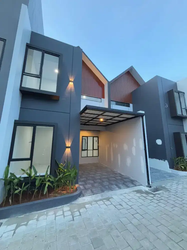Dijual Rumah Scandinavian Ada Rooftop di Kukusan Ui Depok