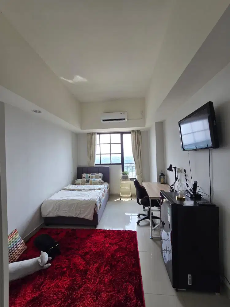 Di sewakan apartemen full furnish 4 jt bebas ipl