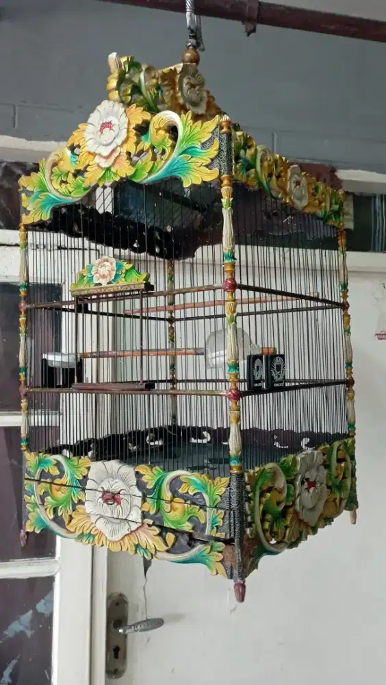 kandang ukir nomor 2  ruji fiber