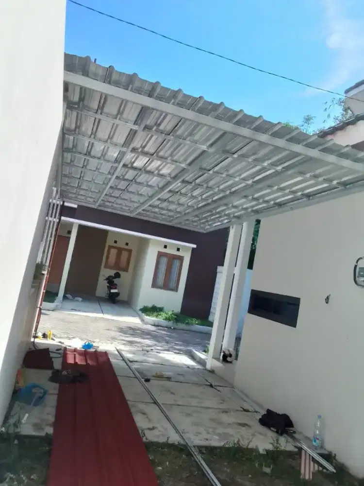 pemasangan atap kanopi bajaringan