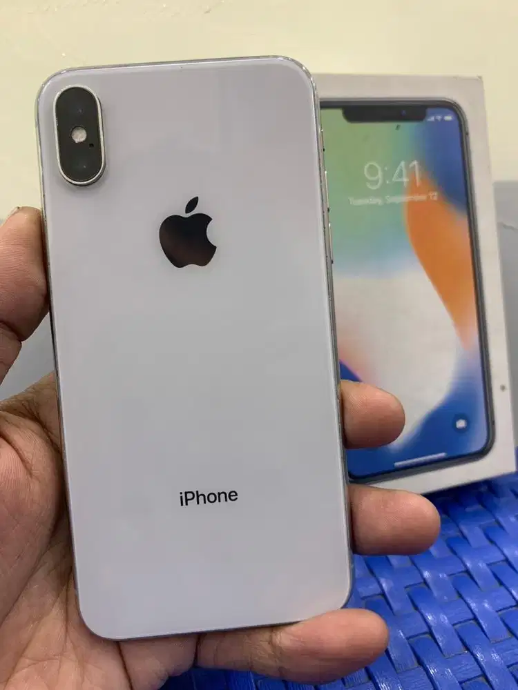 IPHONE X 64GB INTER ALL OPERATOR HP IPHONE SECOND MURAH
