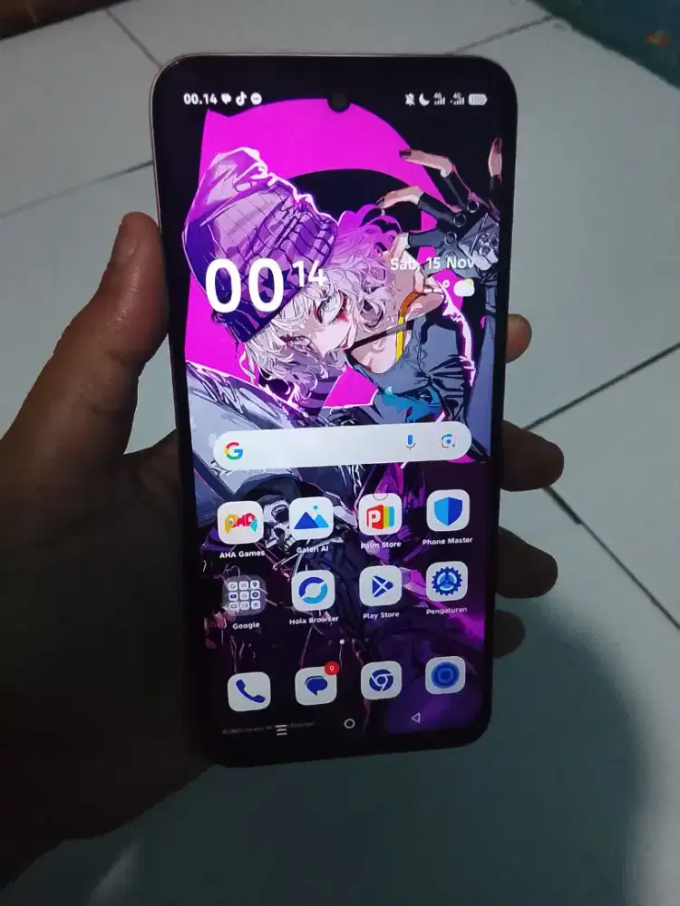 Infinix hot 60i NFC ram 6/128 GB mulus nominus cakep game libas enak