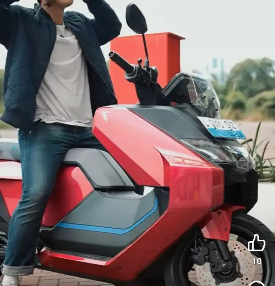 Motor listrik savart S1 P insignia merah 250cc edition