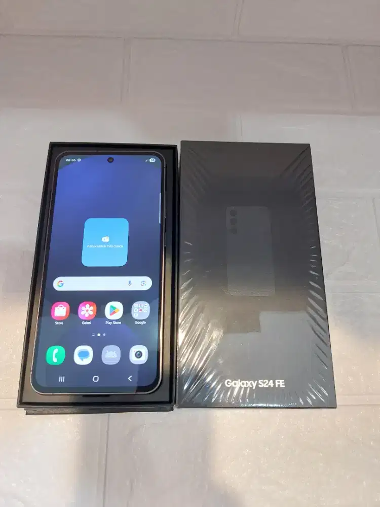 Samsung S24fe 8/256 second resmi