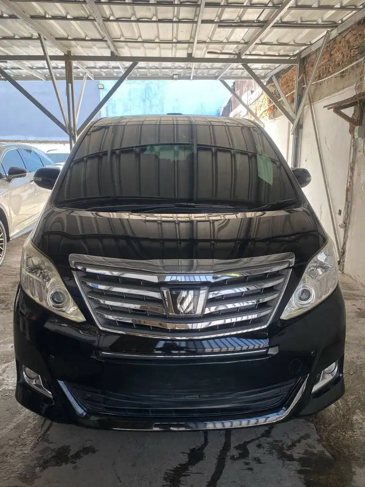 alphard 2,4G ATPM punya NIK 2012, mobil rangka KM low dan record.