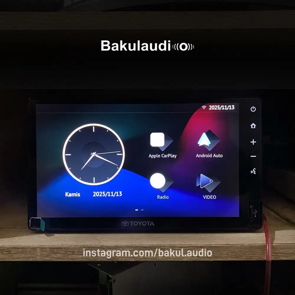 Head unit 9 inch OEM Avanza Veloz Q Apple Carplay - Android Auto