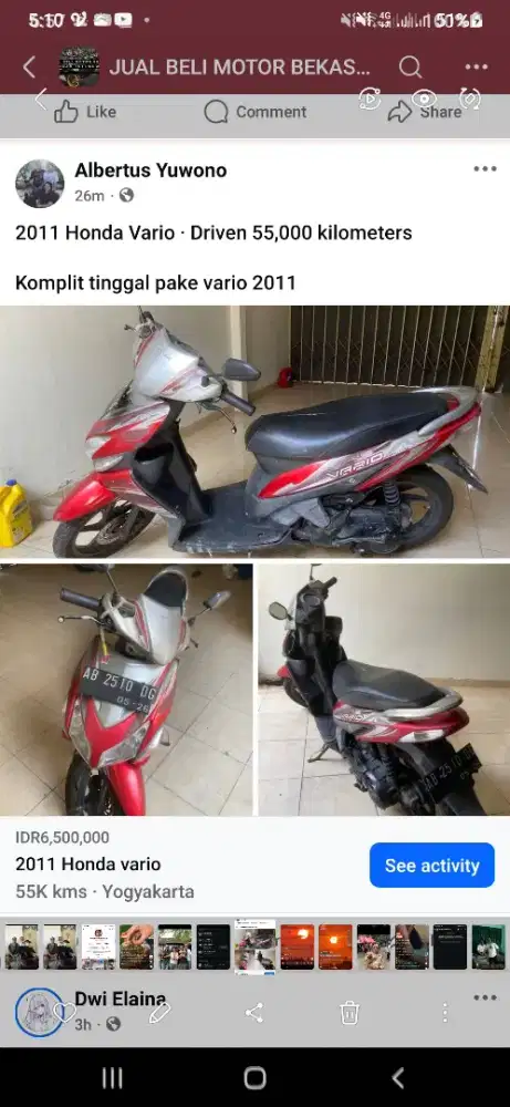 Waarna  meŕah nego tipis