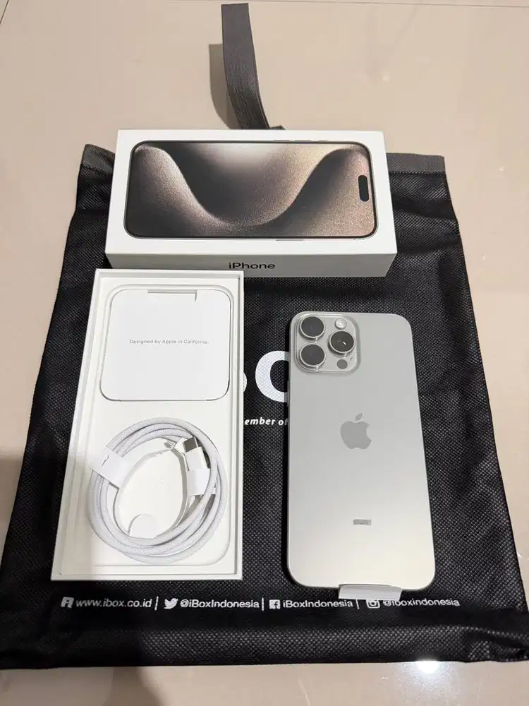 IPHONE 15 PRO MAX 256 GB EX IBOX