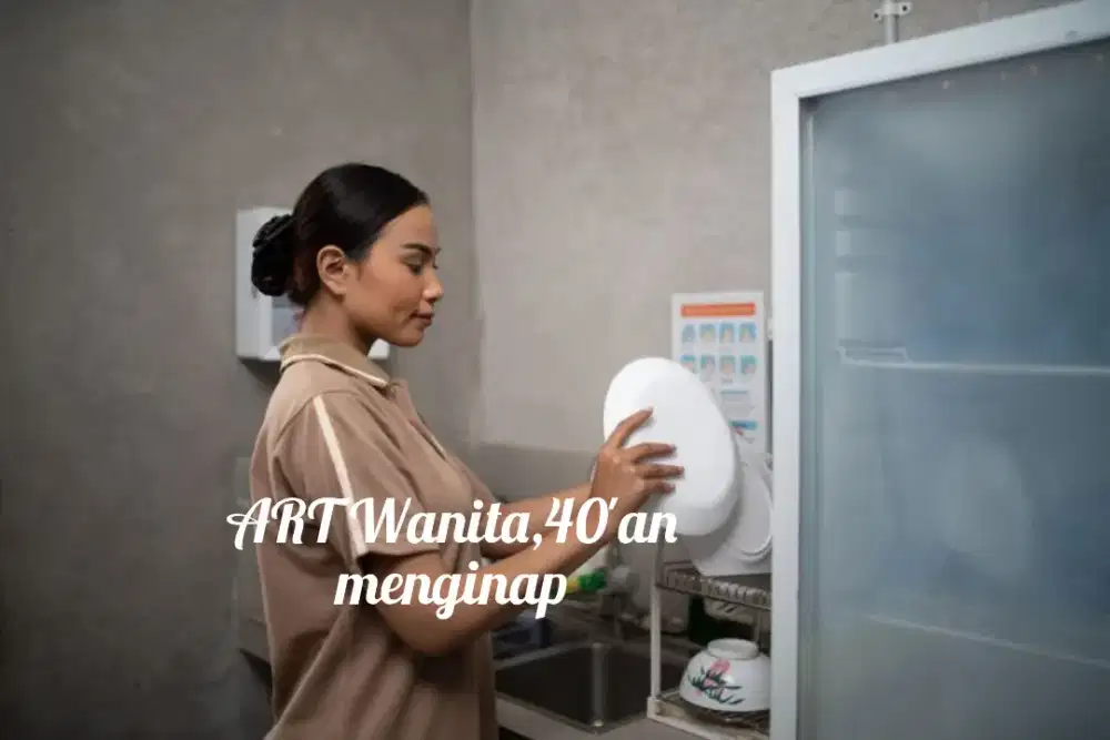 Loker ART wanita usia 40th tinggal dlm, majikan langsung
