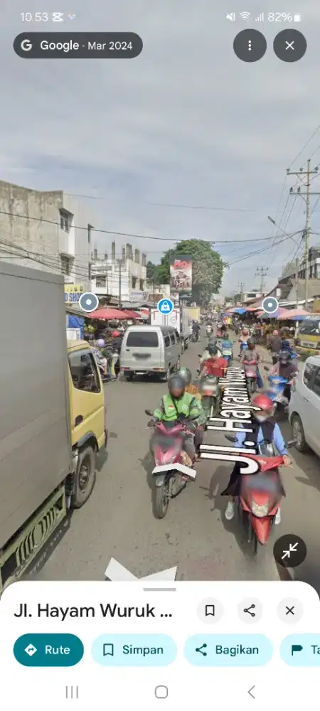 Dijual Murah saja, Rumah Strategis Jalan Raya Tengah Kota