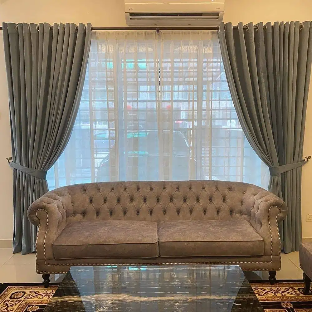 Penjual Tirai Gorden Jendela Gordyn Mewah Hordeng Model Terbaru Murah