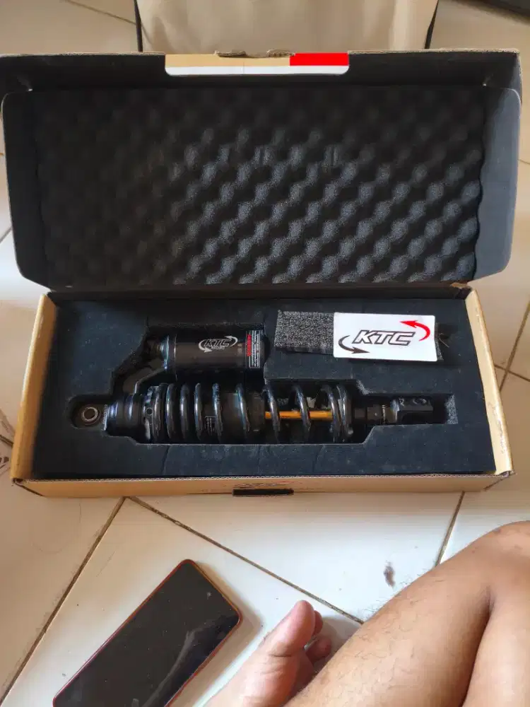 Shock KTC Racing Extreme black edition original - cocok untuk vario