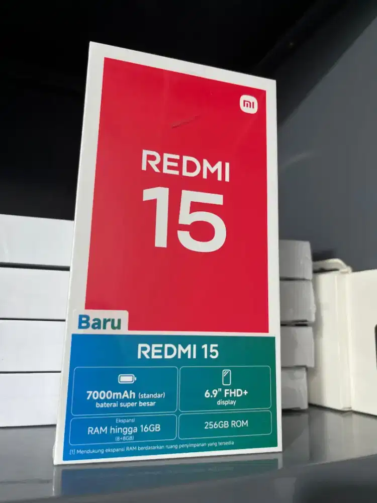 PROMO NEW REDMI 15 GARANSI XIAOMI INDONESIA!! BISA KREDIT TANPA DP!!