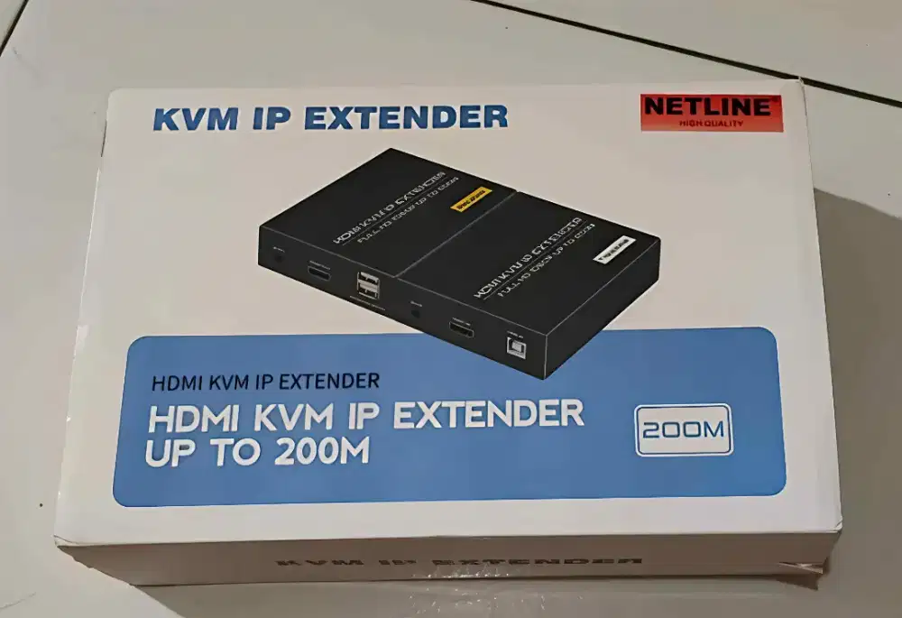 HDMI KVM IP EXTENDER UP TO 200 M
