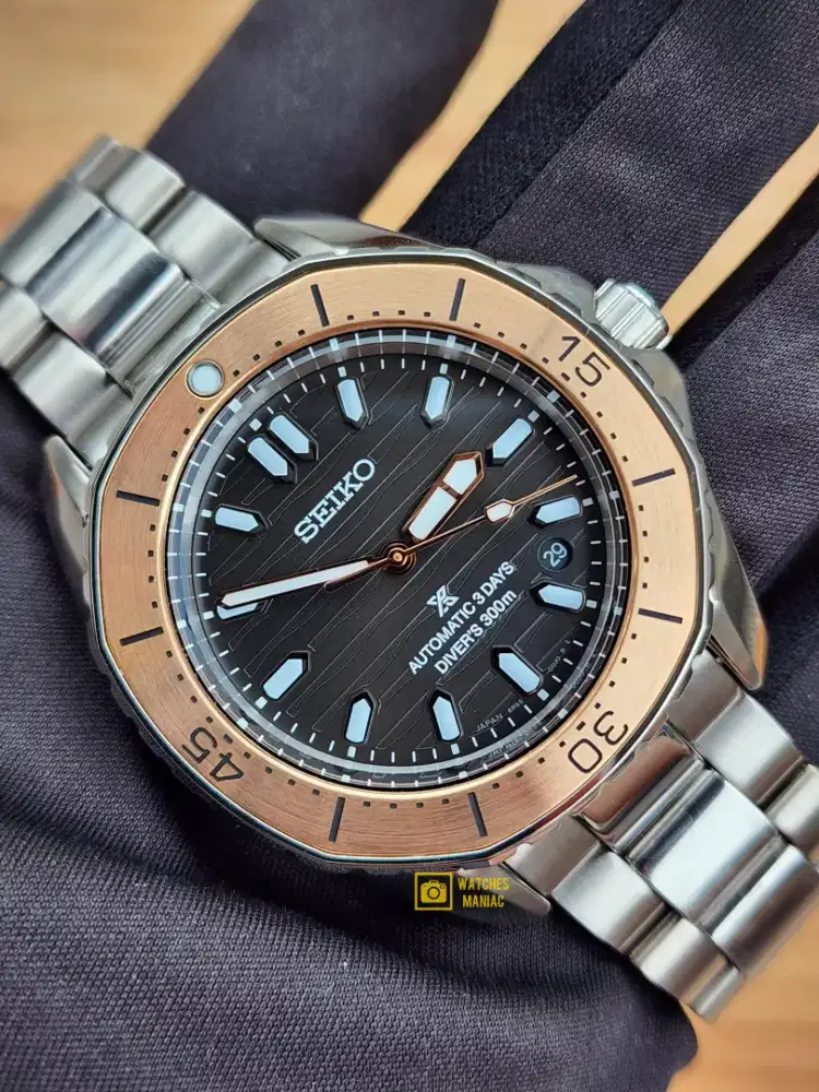 Jam Tangan Original Seiko Prospex Octagonal Diver Japan Fullset Box